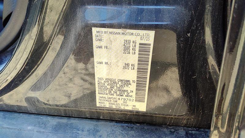 2015-2023 Nissan Altima Crossmember/Cradle/Undercarria