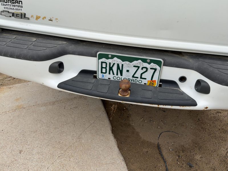 1998-2005 Blazer S10/jimmy S15 Rear Bumper Assembly