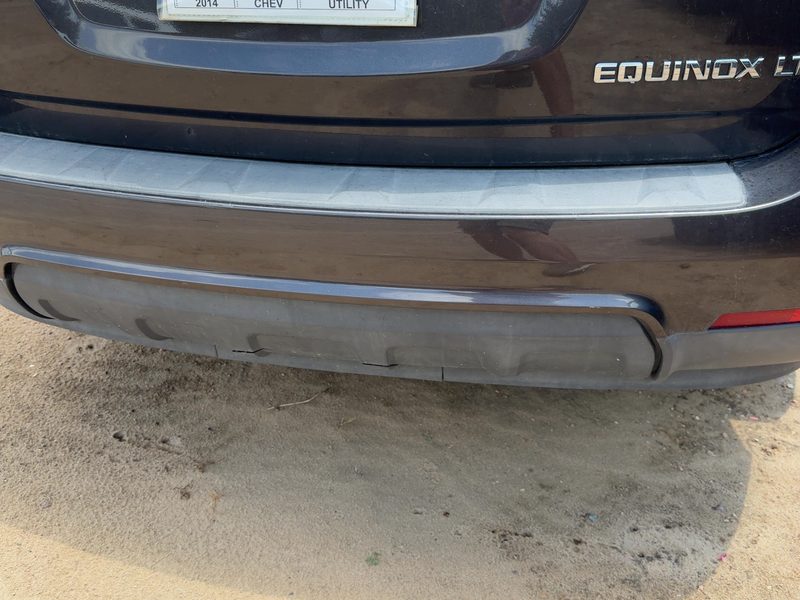 2010-2015 Chevrolet Equinox Rear Bumper Assembly