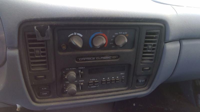1994-1996 Chevrolet Caprice (80 & Up) Dash Panel