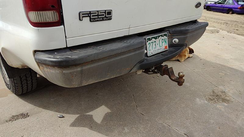 1999-2007 Ford F250 Super Duty Pickup Rear Bumper Assembly