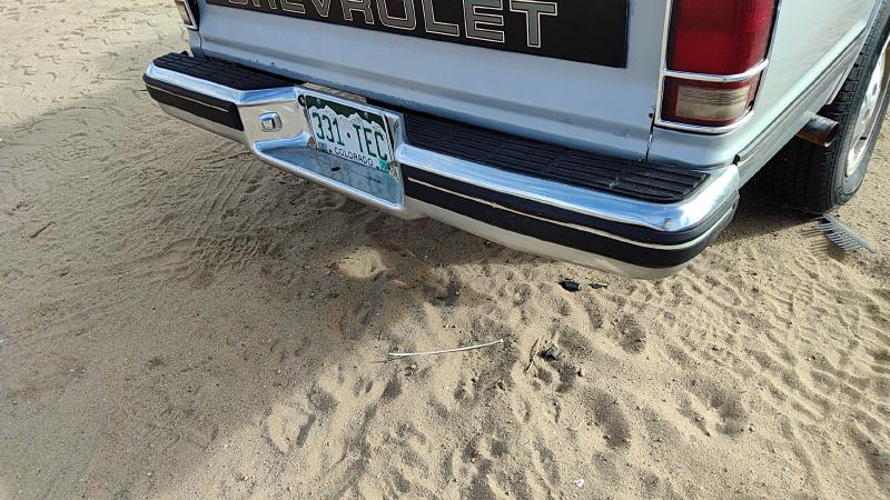 1982-1993 S10/s15/sonoma Pickup Rear Bumper Assembly
