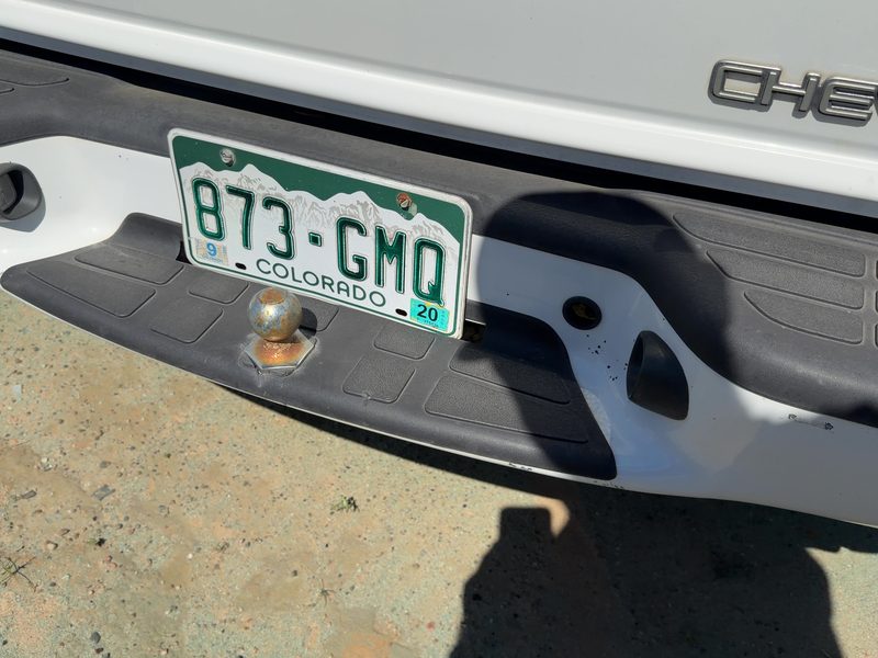 1998-2005 Blazer S10/jimmy S15 Rear Bumper Assembly