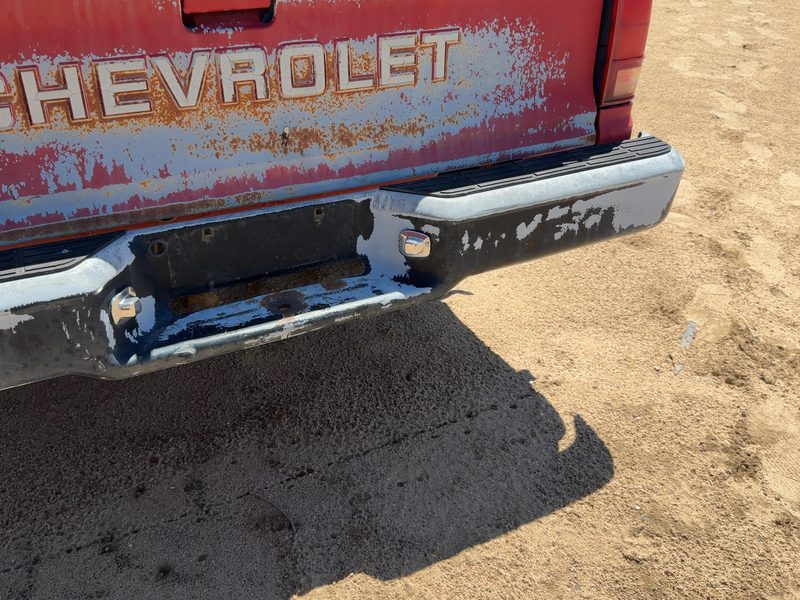 1982-1993 S10/s15/sonoma Pickup Rear Bumper Assembly