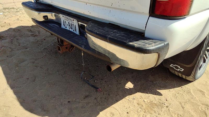 1999-2007 GMC Sierra 1500 Pickup Rear Bumper Assembly