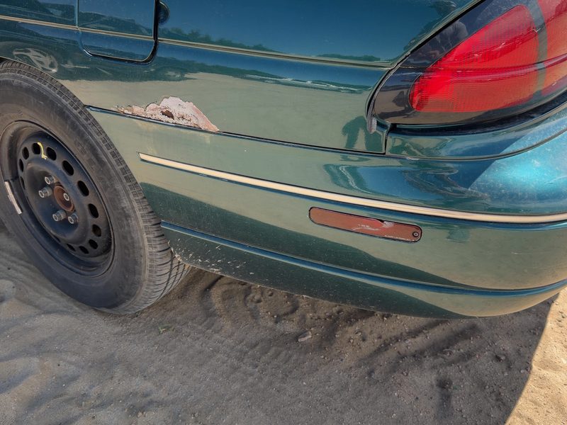 1995-2001 Lumina (also See Lumvan) Rear Bumper Assembly