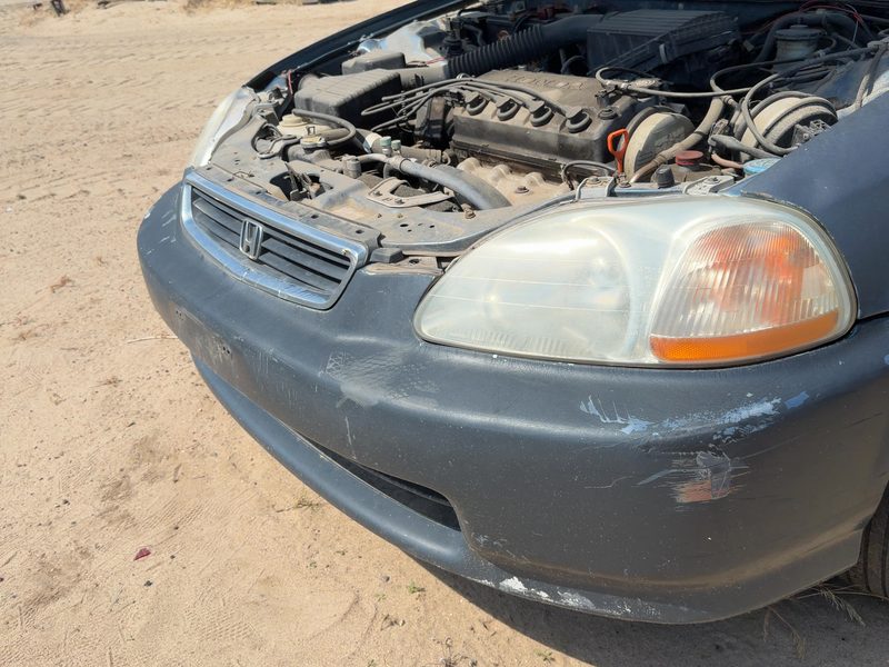 1996-1998 Honda Civic (see Also Delsol & Crx) Front Bumper Assy.