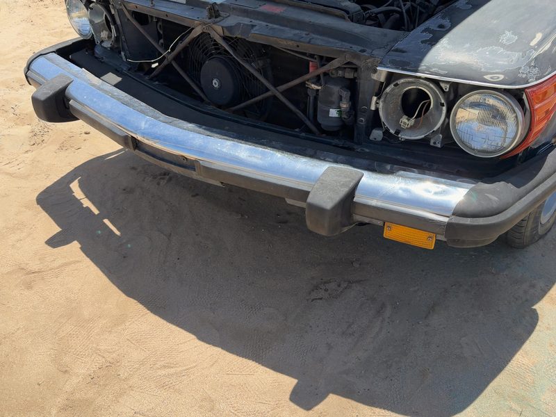 1974-1989 Mercedes 450 Front Bumper Assy.