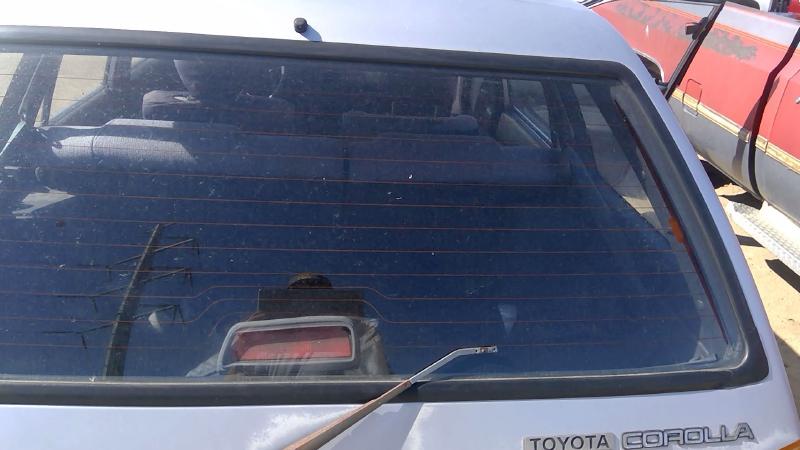 1988-1992 Toyota Corolla (also See FX 87-88) Trunk/Decklid/Hatch/Tailgate