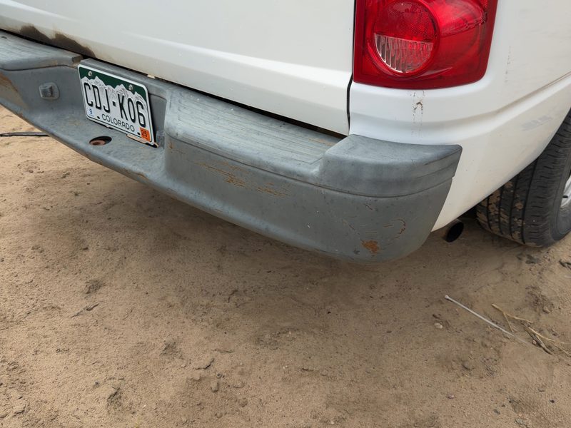 2005-2011 Dodge Dakota (mid-size) Rear Bumper Assembly