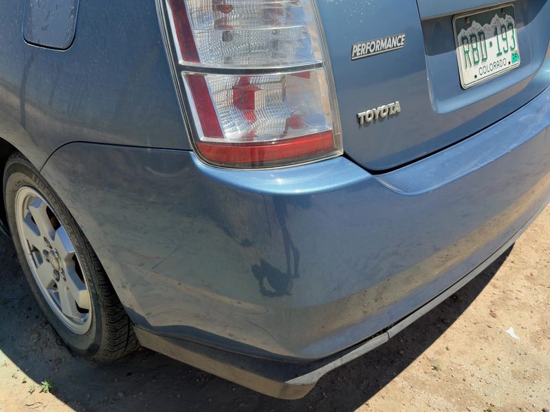 2004-2009 Toyota Prius Rear Bumper Assembly