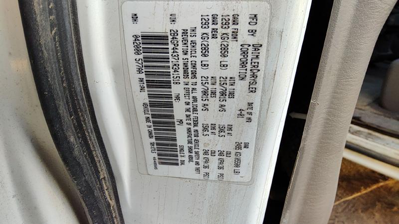 2001-2004 Dodge Caravan Condenser