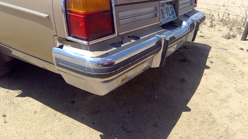 1980-1985 Oldsmobile Eighty-eight (80 & Up) Rear Bumper Assembly