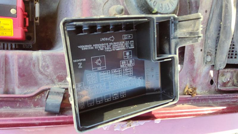 2006 Mitsubishi Galant Engine Fuse Box