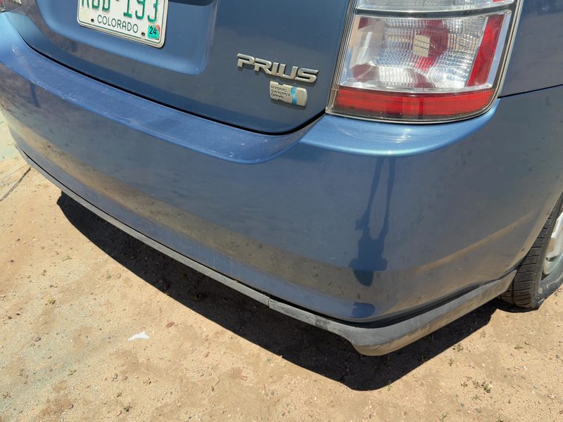 2004-2009 Toyota Prius Rear Bumper Assembly