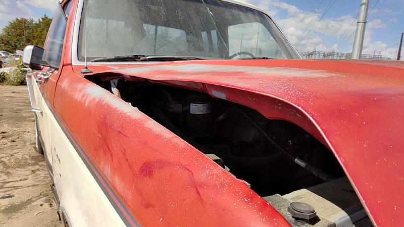1987-1991 Ford Pickup F150 Series Hood