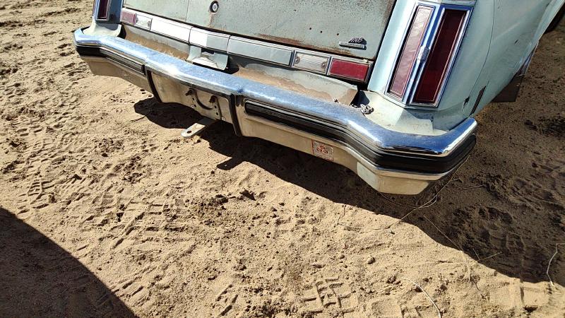 1974-1977 Cutlass (also See Calais 85-88) Rear Bumper Assembly