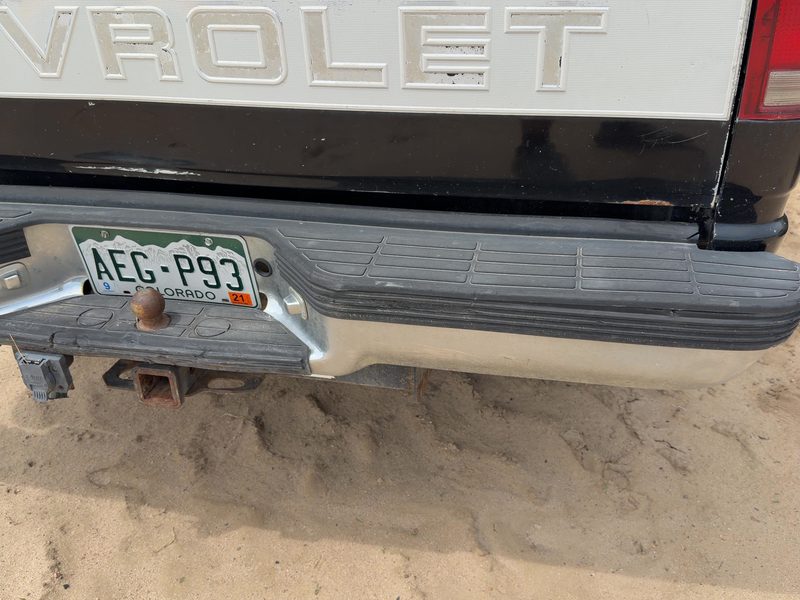 1988-2000 Chevrolet Pickup 1500 Series Rear Bumper Assembly