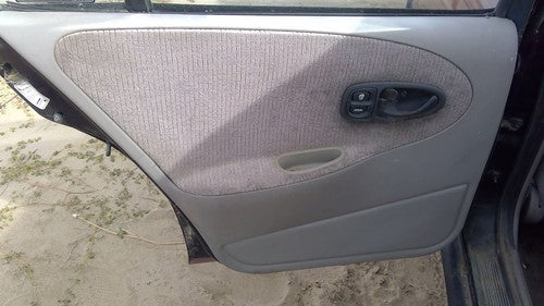 1998 Saturn Sw2 Driver Left Rear Inside Door Trim Panel Only Oem Back Gray