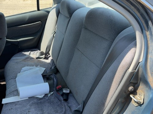 97 Civic Complete Set Of Rear Seat Belts Retractor Buckle Left Right Back Gray F