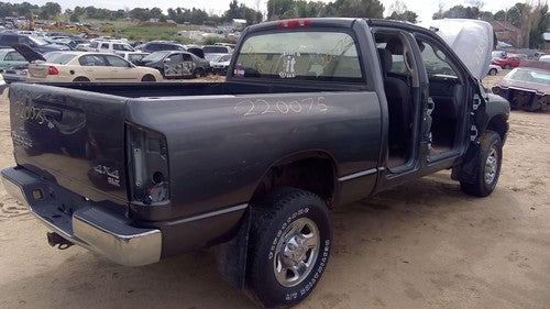 03-08 Ram 2500 Passenger Right Front Axle Shaft Inner And Outer Section U-Joint