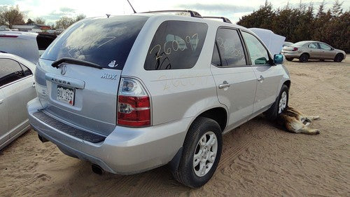2004-2006 Acura Mdx Driver Left Moulding From Fender Oem Trim Strip Silver