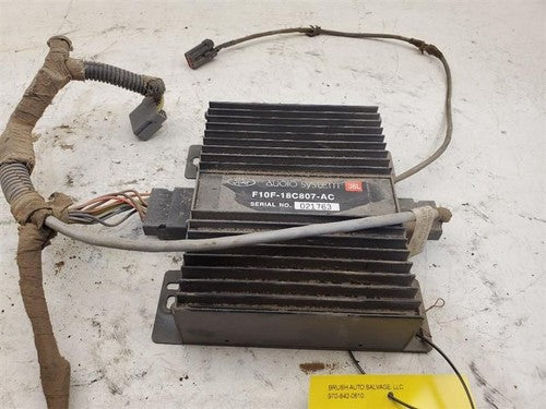 1992 Lincoln Continental Oem Stock Amplifier With Wiring Harness F10f-18C807-Ac