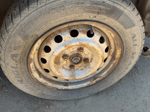 1999-2003 Mazda Protege Dx 14" Steel Wheel Oem Factory Rim