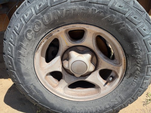 1997-1998 Ford F150 16" Aluminum Wheel OEM Factory Rim 3 Large 3 Small Holes