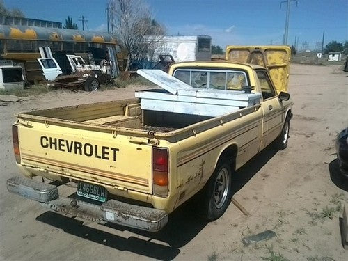 1977-1980 Chevy Luv Passenger Right Quarter Panel Cut Around Tail Light Box Side