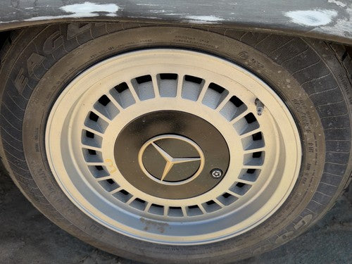 1980 Mercedes 450SL 107 Roadster 15 Inch Aluminum Wheel OEM Factory Rim OEM #3