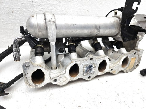 91-96 Escort Intake Manifold Fuel Injector Rail Harness Throttle Body Oem 1.9L