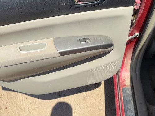 06-09 Prius Driver Left Rear Door Trim Panel With Switches Back Cloth Inner Bisq