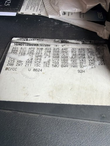 1997-2002 Chevy S10 Blazer Fuel Vapor Canister Oem Charcoal Housing 17113328