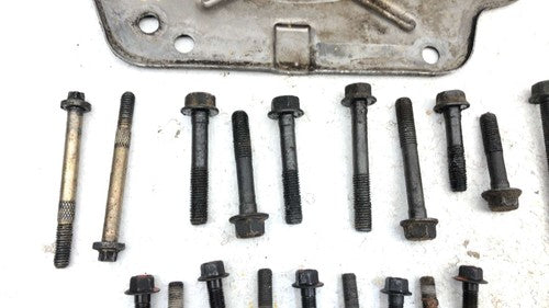 1984-1996 Jeep Cherokee Transmission Dust Cover Shield Bolts Hardware Oem