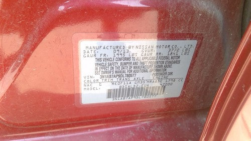 2013-2017 Nissan Sentra Exhaust Manifold Header Oem 1.8L 140023Sr0a