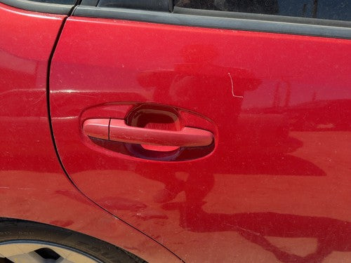 05-09 Prius Passenger Right Rear Outside Door Handle Hatchback Barcelona Red 3R3