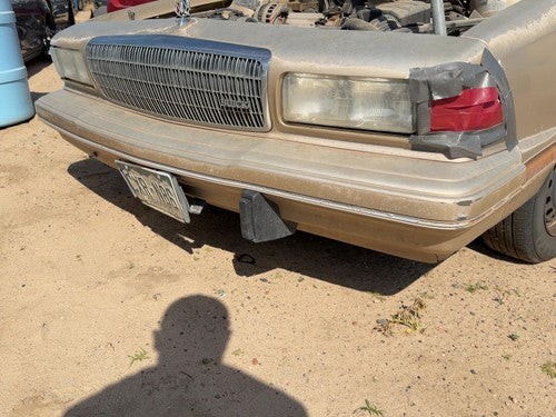 1989-1996 Buick Century Front Bumper Cover Assembly Oem Sedan Gold 25524613