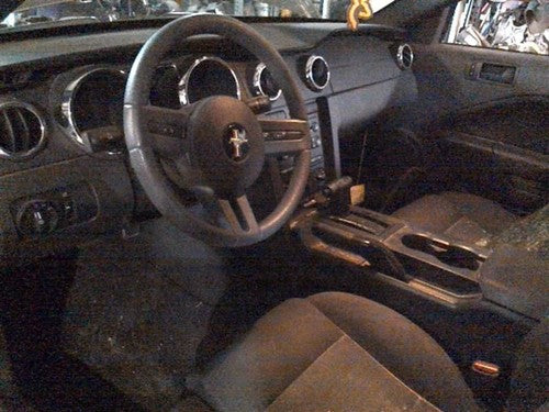 2005 Ford Mustang Passenger Sill Trim Black Right Lower Panel 4R33-6313200-Blw