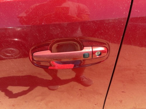 06-09 Prius Driver Left Front Outside Door Handle Smart Key Barcelona Red 3R3