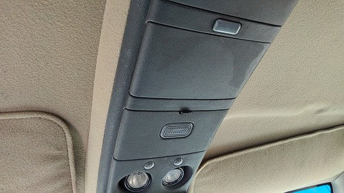 97 Silverado 2500 Center Overhead Console Oem Dome Light Map Lamp Cubby Tan 52D
