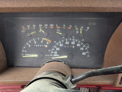 92-93 Chevy Silverado 1500 Speedometer Cluster Instrument Gauges Panel Oem Dash