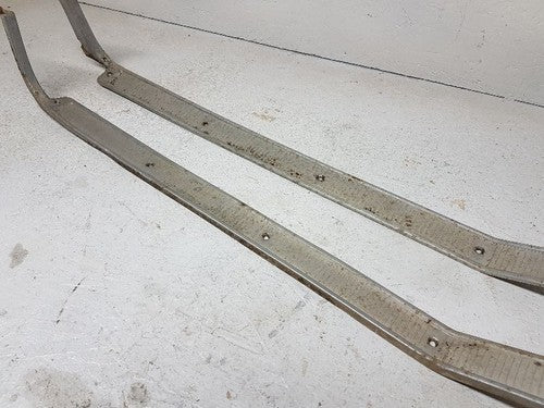 1972 Ford Pickup F250 Floor Sill Trim Pair Set Step Molding Tread Door Opening