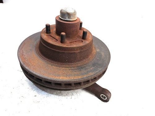 81-93 D150 Passenger Right Front Spindle Steering Knuckle With Wheel Hub 4X2