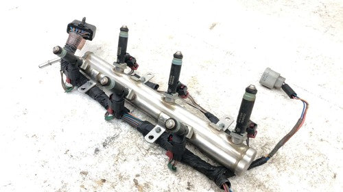 01-07 Town Country Complete Fuel Rail With Injectors Set Loaded Oem 3.8L
