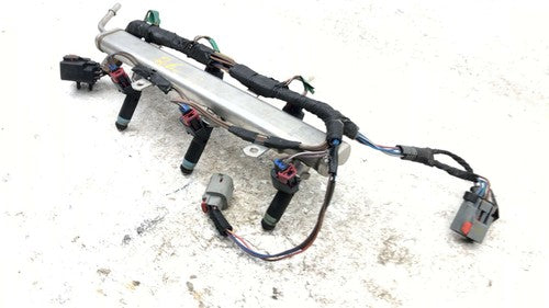 01-07 Town Country Complete Fuel Rail With Injectors Set Loaded Oem 3.8L