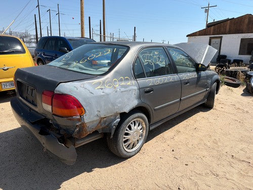 1996-2000 Honda Civic Driver Left Lower Rocker Panel Moulding Side Skirt Oem