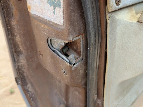 1974 Chevy Impala Driver Left Front Door Latch With Rods/Cables Oem