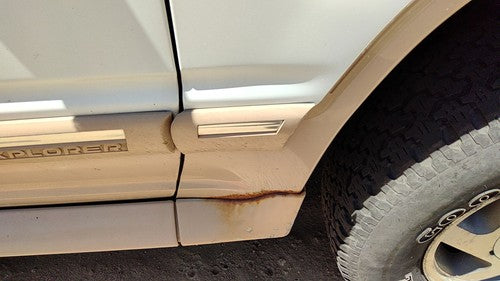 91-94 Ford Explorer Passenger Right Moulding From Fender Oem Trim Strip White