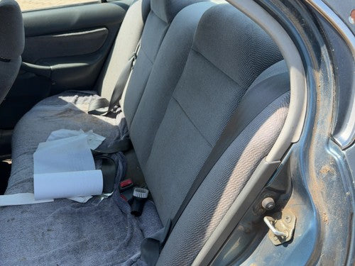 97 Civic Complete Set Of Rear Seat Belts Retractor Buckle Left Right Back Gray F